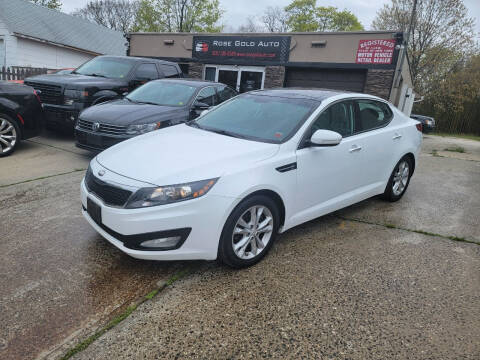 2013 Kia Optima for sale at Rose Gold Auto LLC in Islip Terrace NY