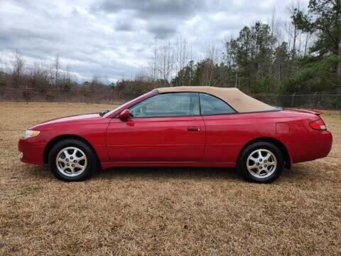 2000 Toyota Camry Solara for sale at Poole Automotive -Moore County in Aberdeen NC