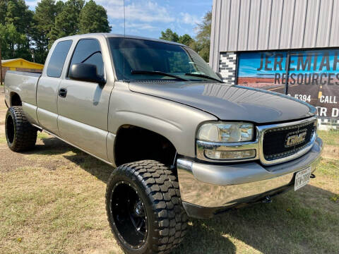 2001 GMC Sierra 1500 for sale at Jeremiah 29:11 Auto Sales in Avinger TX