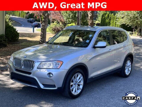 2014 BMW X3 for sale at Mudarri Motorsports in Kirkland WA