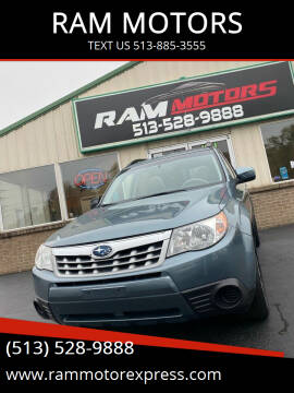 2012 Subaru Forester for sale at RAM MOTORS in Cincinnati OH