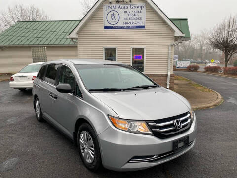 2015 Honda Odyssey for sale at JNM Auto Group in Warrenton VA