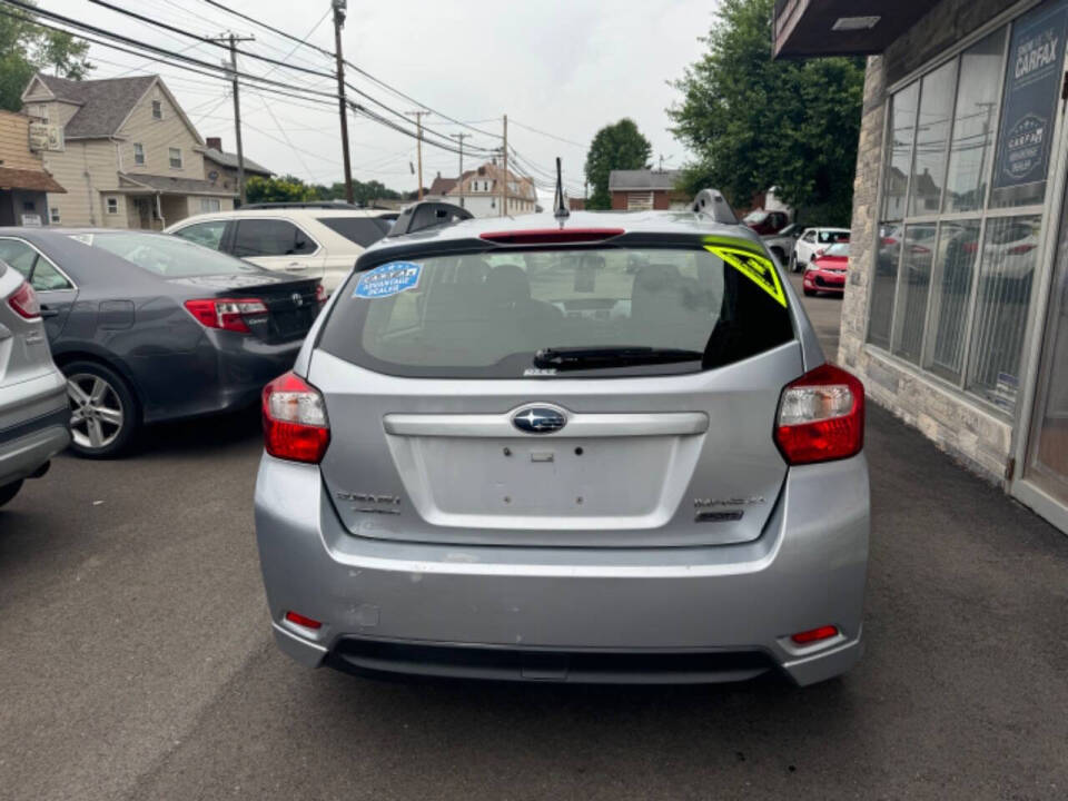 2012 Subaru Impreza for sale at B N M Auto Sales Inc in New Castle, PA