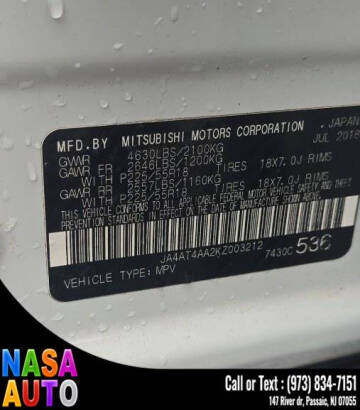 2019 Mitsubishi Eclipse Cross