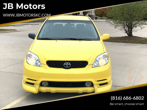 2004 Toyota Matrix for sale at JB Motors in Kansas City MO