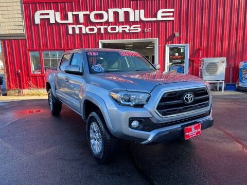 2016 Toyota Tacoma for sale at AUTOMILE MOTORS in Saco ME