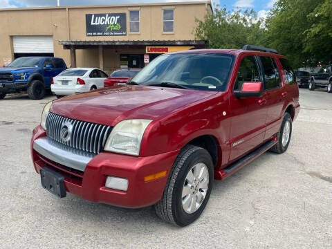 2007 Mercury Mountaineer for sale at LUCKOR AUTO in San Antonio TX