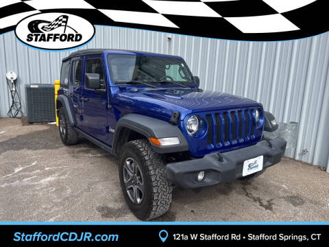 2018 Jeep Wrangler Unlimited for sale at International Motor Group - Stafford CDJR in Stafford Springs, CT