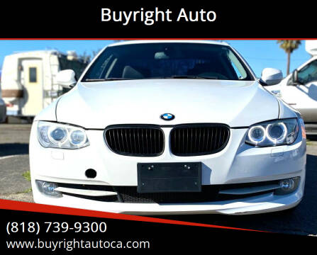 2011 BMW 3 Series for sale at Buyright Auto in Winnetka CA
