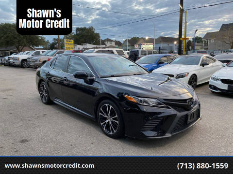 2020 Toyota Camry for sale at Shawn's Motor Credit in Houston TX