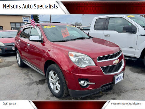 2013 Chevrolet Equinox for sale at Nelsons Auto Specialists in New Bedford MA