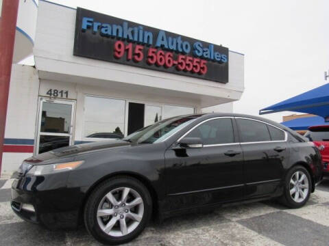 2012 Acura TL for sale at Franklin Auto Sales in El Paso TX
