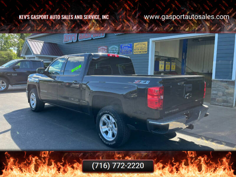 2015 Chevrolet Silverado 1500 for sale at KEV'S GASPORT AUTO SALES AND SERVICE, INC in Gasport NY
