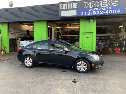 2012 Chevrolet Cruze for sale at Xpress Auto Sales in Roseville MI