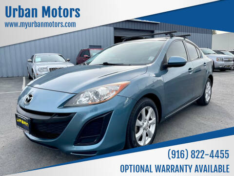 2011 Mazda MAZDA3 for sale at Urban Motors in Sacramento CA