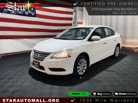 2015 Nissan Sentra for sale at Star Auto Mall in Bethlehem PA