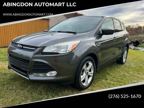 2015 Ford Escape for sale at ABINGDON AUTOMART LLC in Abingdon VA