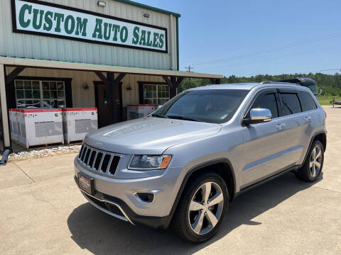 2014 Jeep Grand Cherokee for sale at Custom Auto Sales - AUTOS in Longview TX