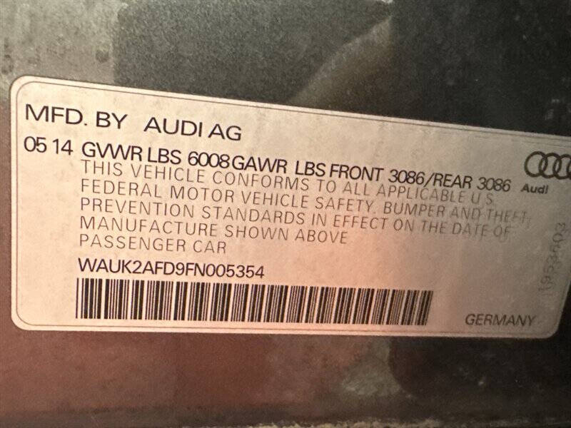 2015 Audi S8 4.0T quattro