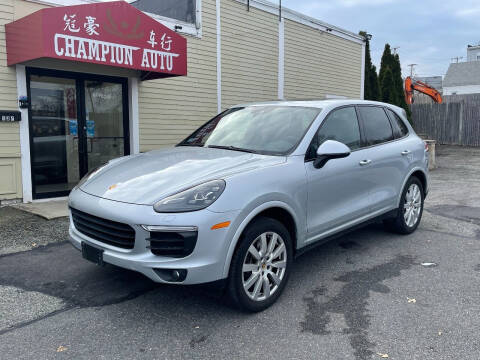 2017 Porsche Cayenne for sale at Champion Auto LLC in Quincy MA