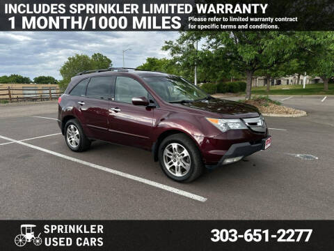 2008 Acura MDX for sale at Sprinkler Used Cars in Longmont CO