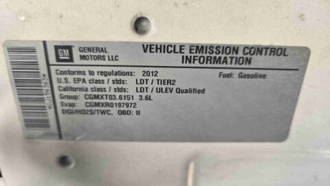 2012 Chevrolet Traverse LTZ