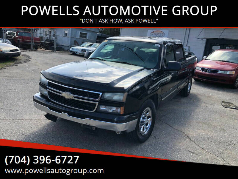 2006 Chevrolet Silverado 1500 for sale at POWELLS AUTOMOTIVE GROUP in Gastonia NC