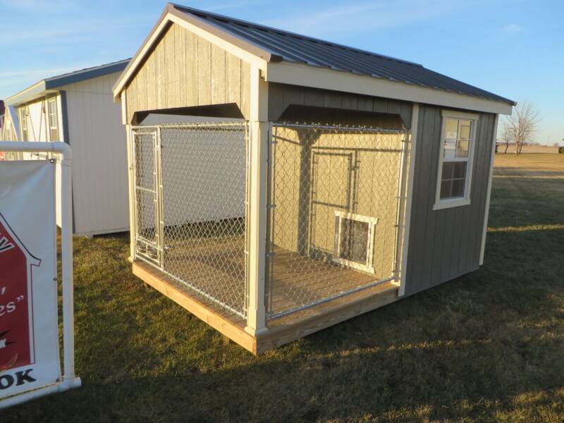2023 Spring Valley Sheds 8x12 A-Frame Kennel for sale at Hinkle Auto Sales - Sheds in Mount Pleasant IA