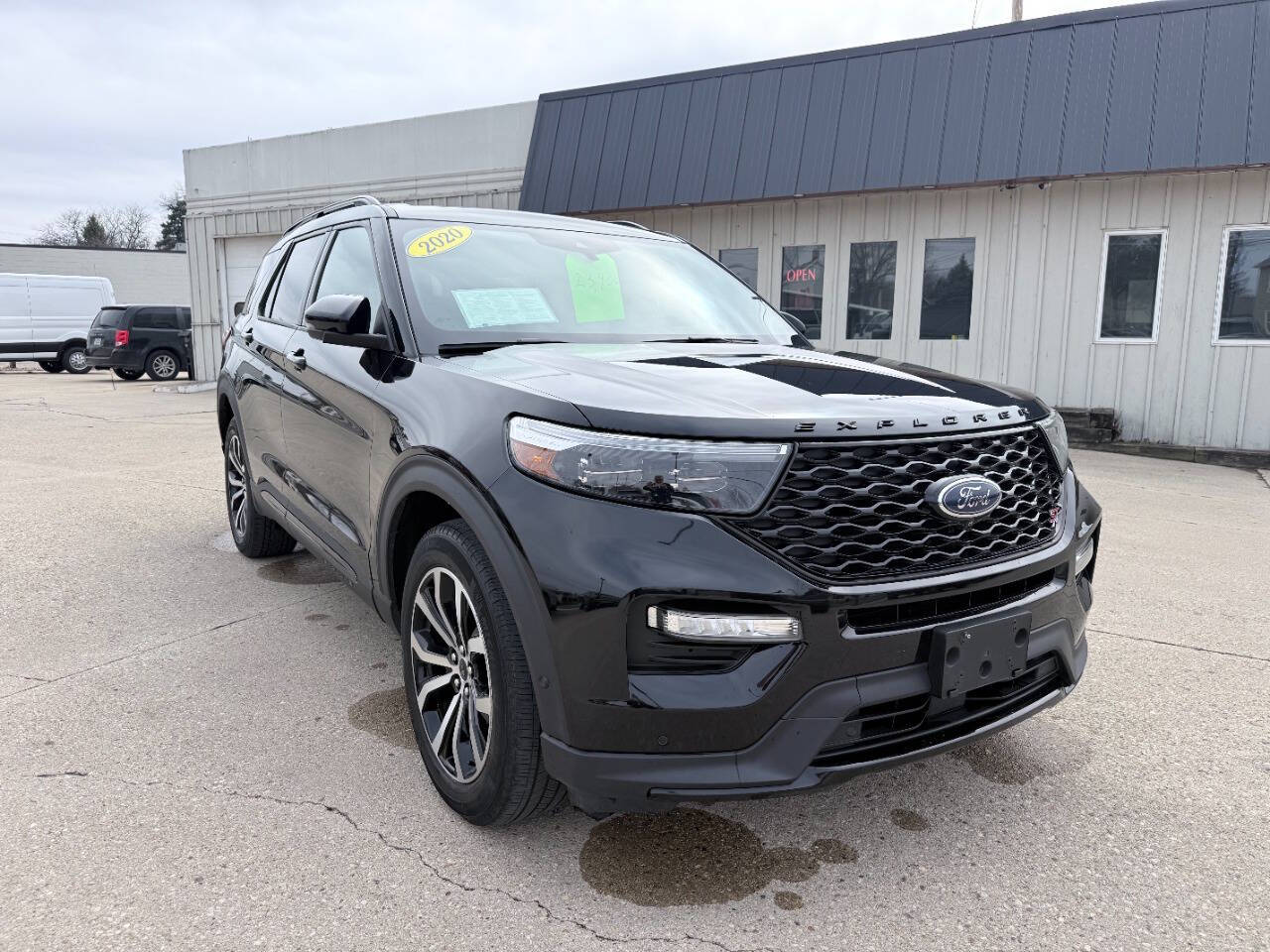 Black 2020 Ford Explorer ST AWD ST 4dr SUV 1