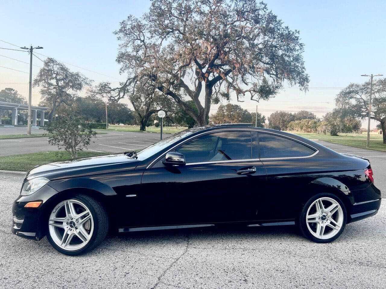 Black 2012 Mercedes-Benz C-Class C 250 C 250 2dr Coupe 2