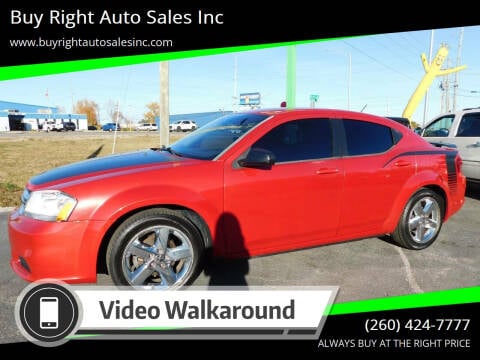 2013 Dodge Avenger for sale at Buy Right Auto Sales Inc in Fort Wayne IN