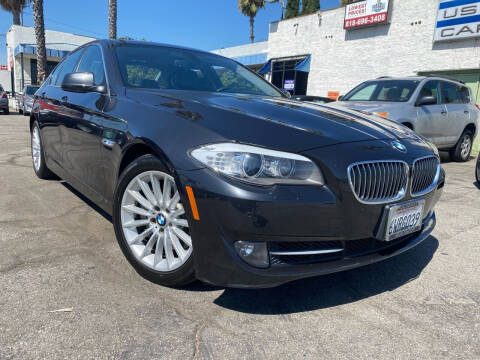 2012 BMW 5 Series for sale at Galaxy of Cars in North Hills CA