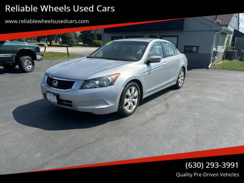 2008 Honda Accord for sale at Reliable Wheels Used Cars in West Chicago IL