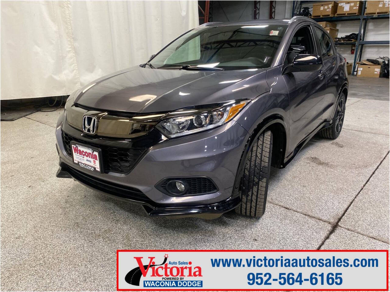 2021 Honda HR-V for sale at Victoria Auto Sales in Victoria, MN