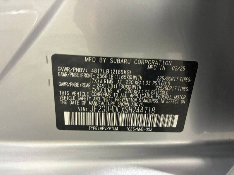 2025 Subaru Crosstrek Premium