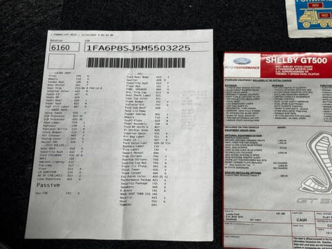 2021 Ford Mustang Shelby GT500