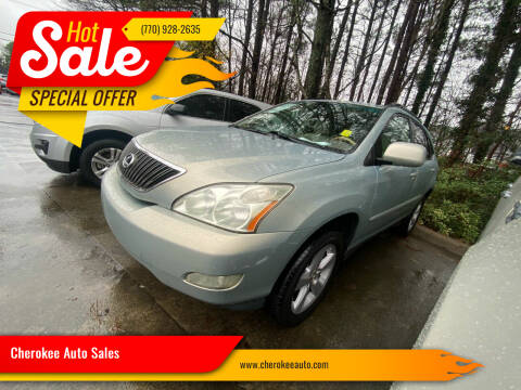 2007 Lexus RX 350 for sale at Cherokee Auto Sales in Acworth GA