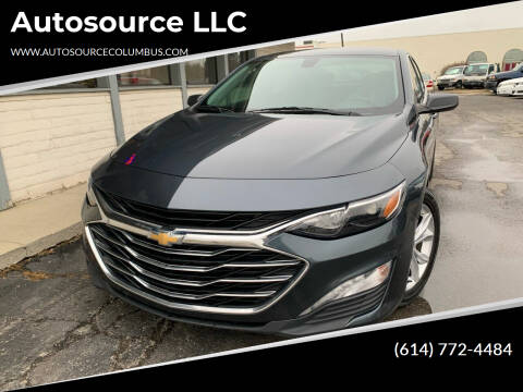 2019 Chevrolet Malibu for sale at Autosource LLC in Columbus OH