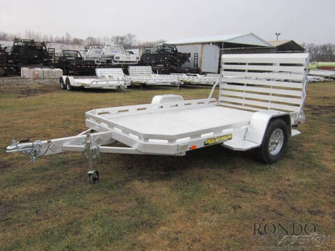 2025 Aluma Aluminum Single Axle Utility 7 for sale at Rondo Truck & Trailer in Sycamore IL