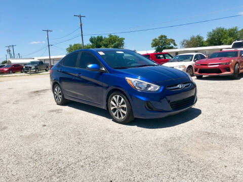 2017 Hyundai Accent for sale at WB Motors in Lewisville TX