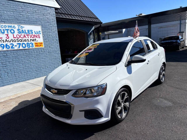 2018 Chevrolet Sonic for sale at Michael Johnson @ Allens Auto Sales Hopkinsville in Hopkinsville, KY