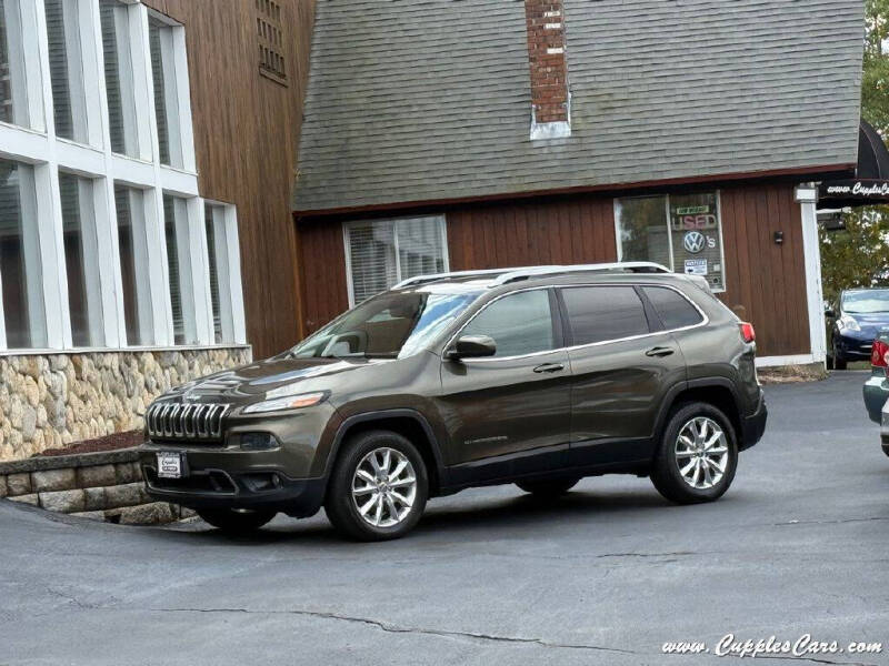 2015 Jeep Cherokee for sale at Cupples Car Company in Belmont NH