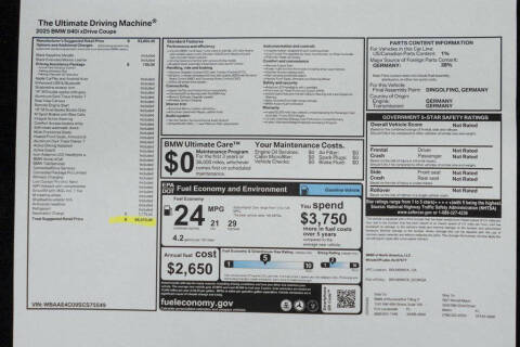 2025 BMW 8 Series 840i xDrive