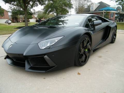 2012 Lamborghini Aventador for sale at Elite Modern Cars in Houston TX