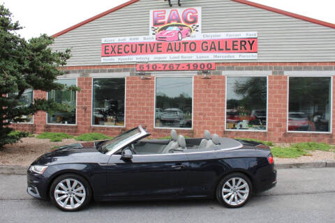 2018 Audi A5 for sale at EXECUTIVE AUTO GALLERY INC in Walnutport PA