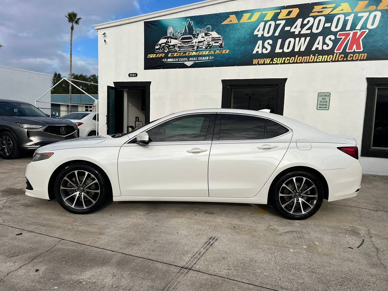 2016 Acura TLX for sale at SUR Colombiano LLC in Kissimmee, FL