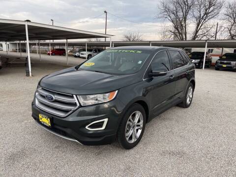 2015 Ford Edge for sale at Bostick's Auto & Truck Sales LLC in Brownwood TX