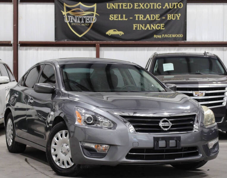 2015 Nissan Altima for sale at United Exotic Auto in Houston TX