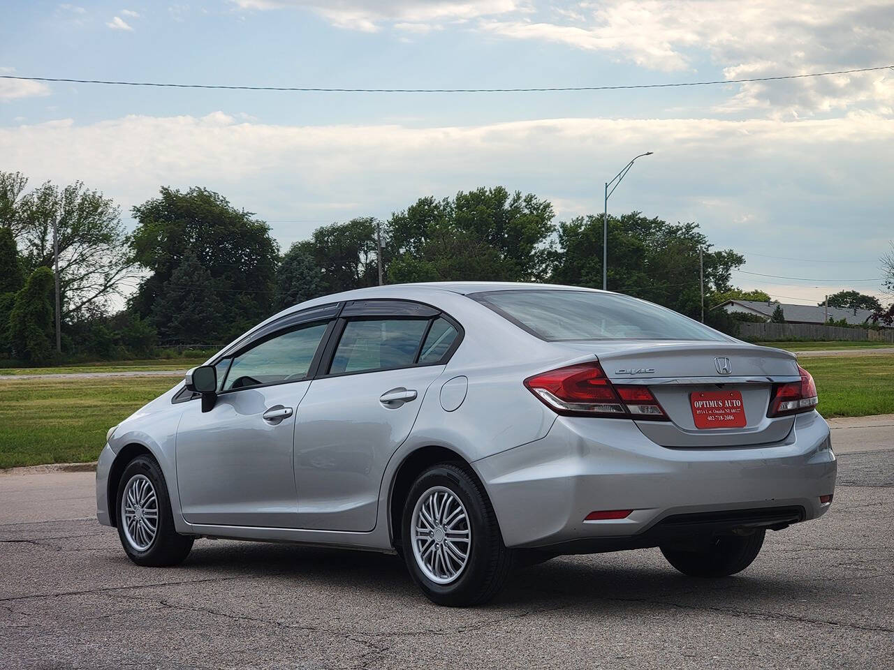 2014 Honda Civic for sale at Optimus Auto in Omaha, NE