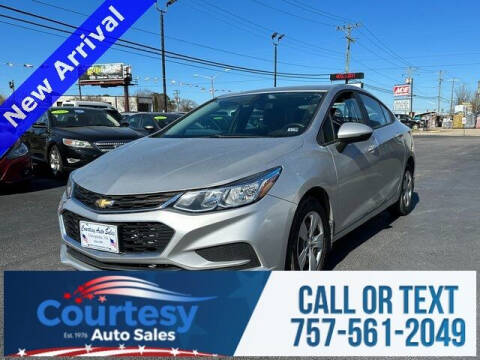 2017 Chevrolet Cruze for sale at Courtesy Auto Sales in Chesapeake VA